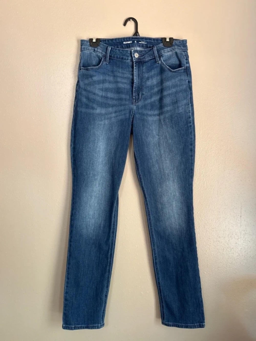 Straight leg jeans long length